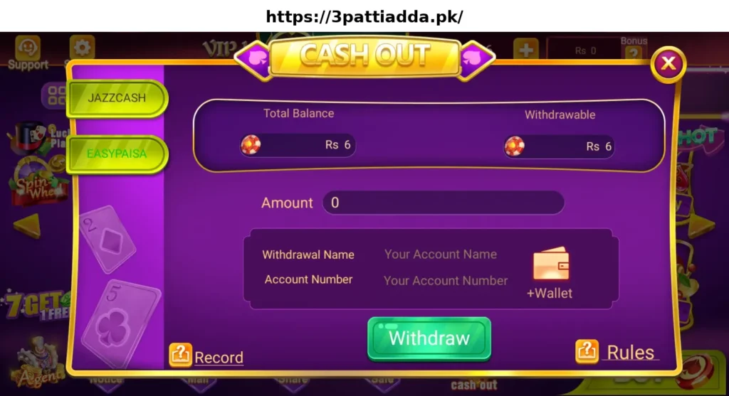 withdraw
