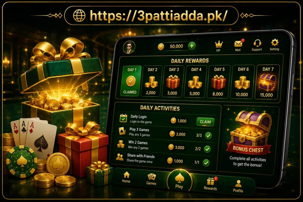 Daily Activities and Rewards