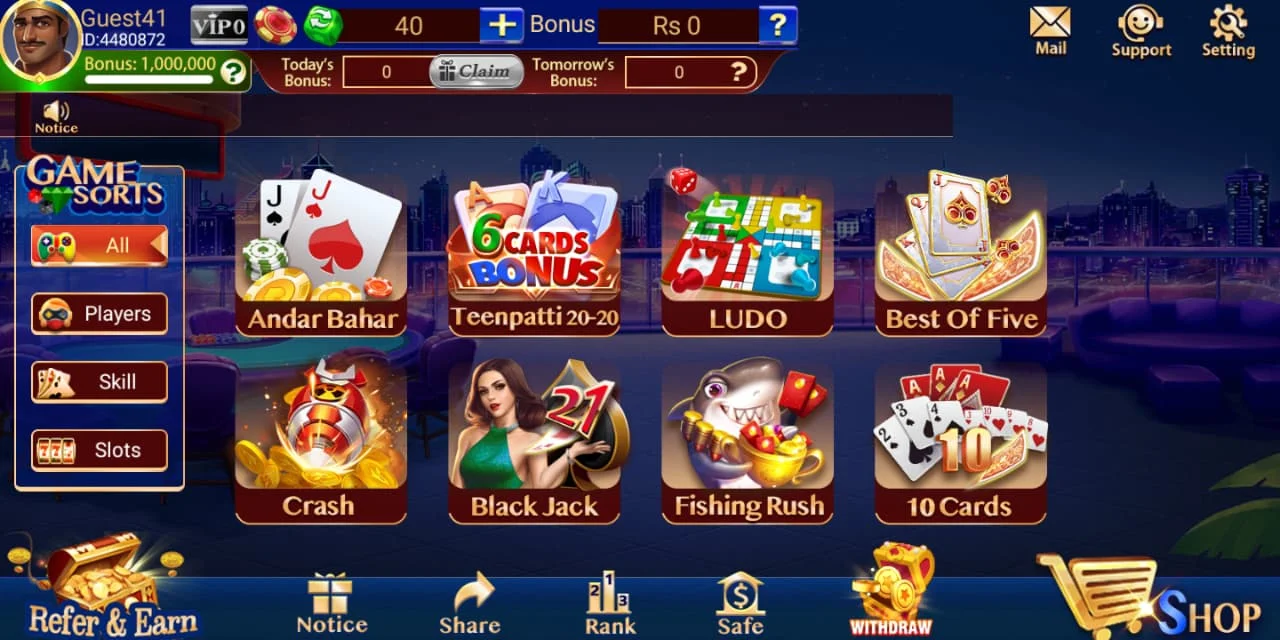 3 Lucky Blue APK game collection