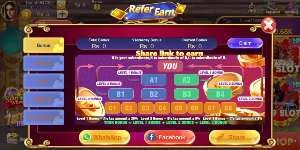refer and earrn 