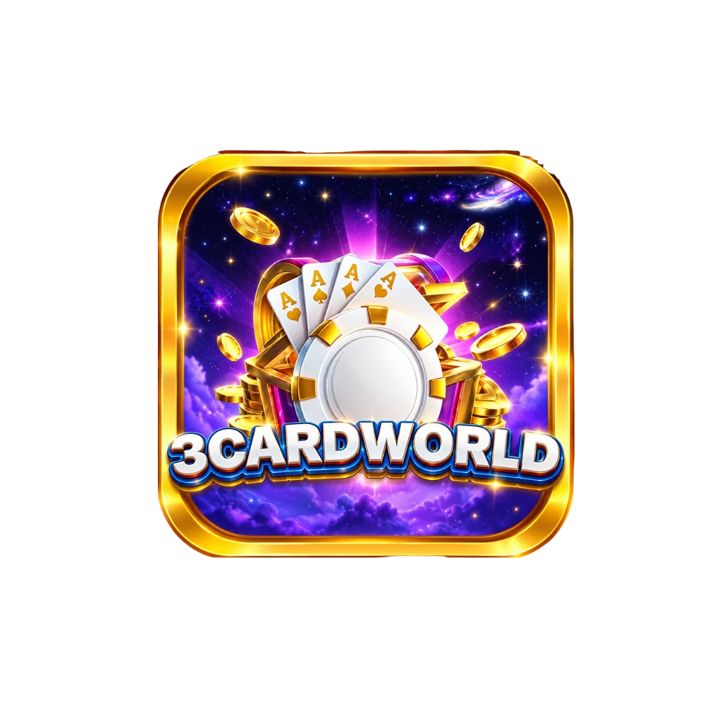 3 Card World APK official logo
