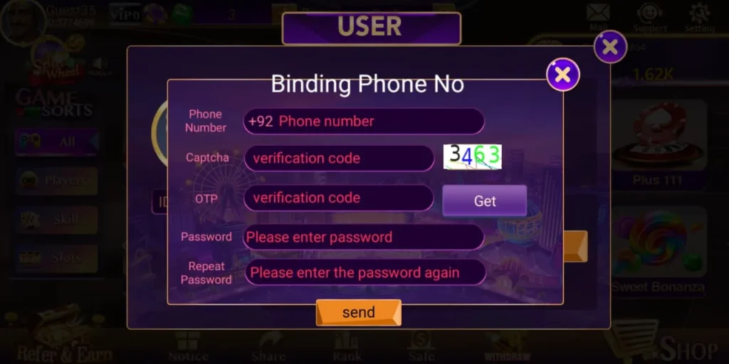 3 Card World phone binding