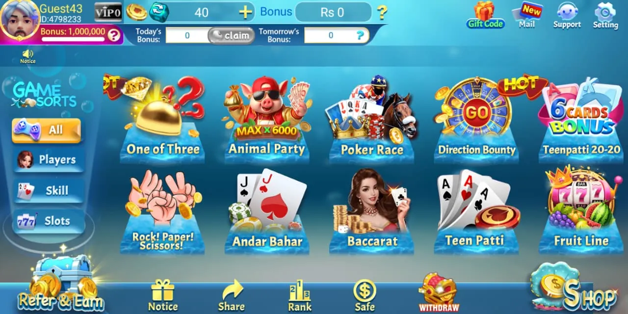 3 Patti Facebook card games