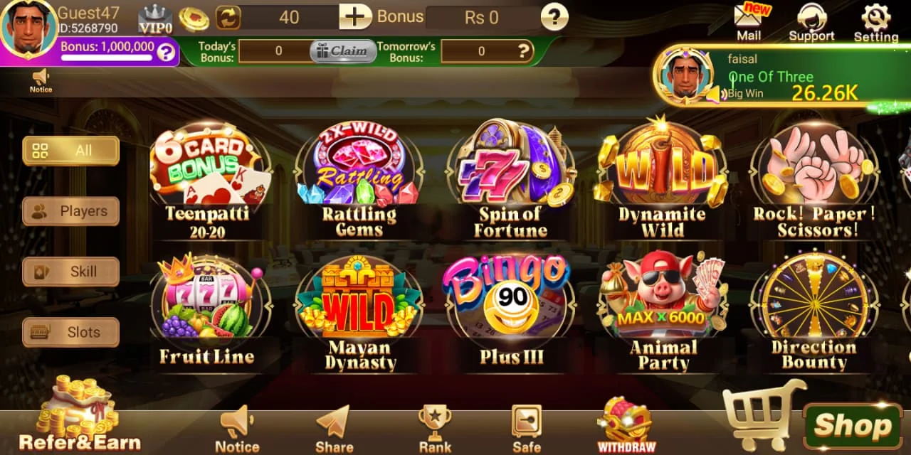 Lucky Jackpot casino games